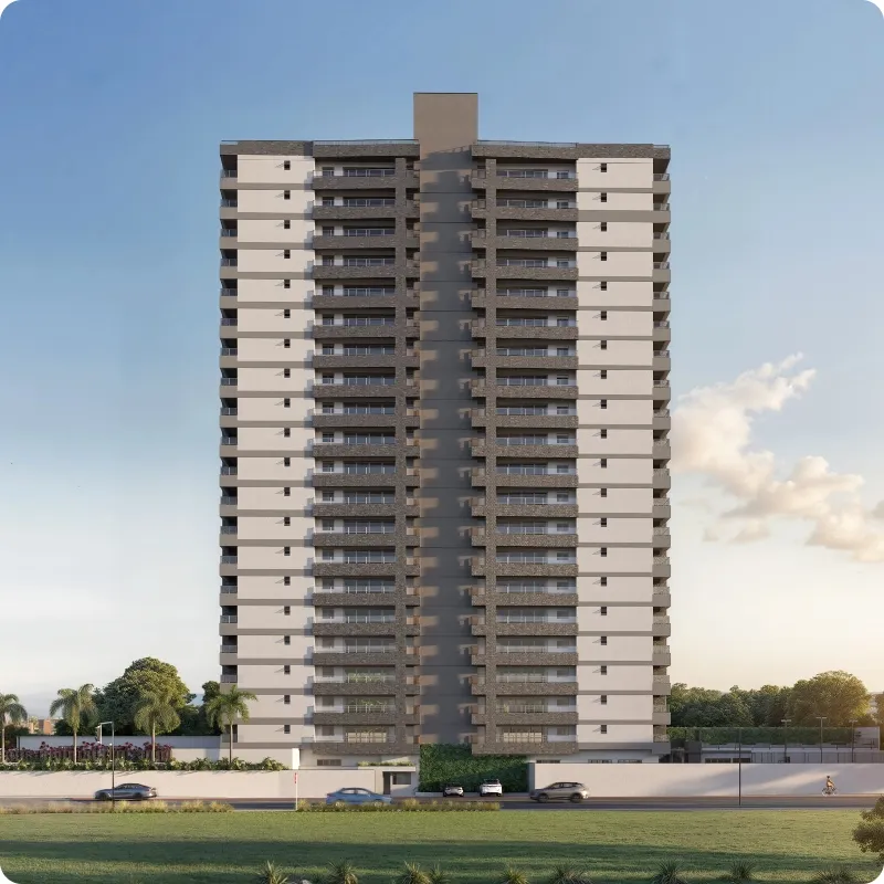 Fachada do empreendimento